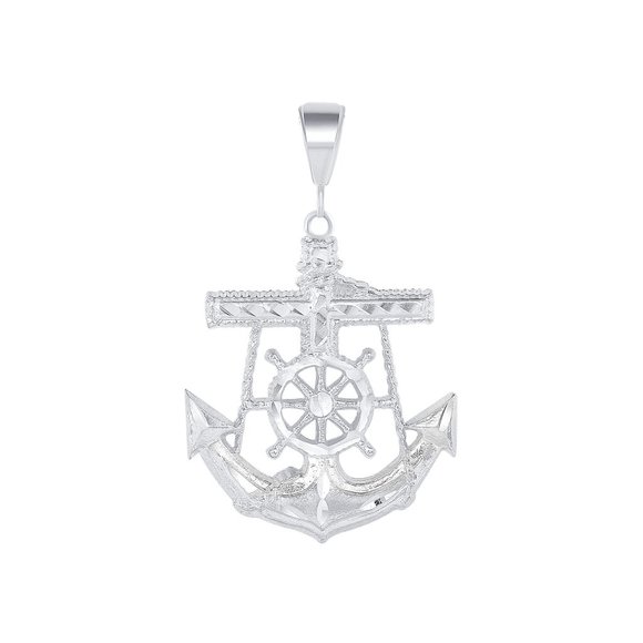 925 SILVER DC ANCHOR PENDANT